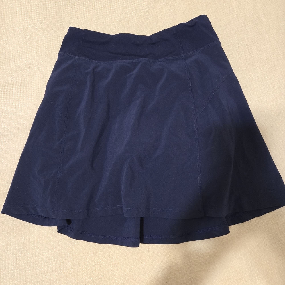 Athleta Girl Navy Blue Athletic Skort